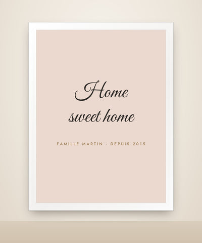 Poster 100 % personnalisable